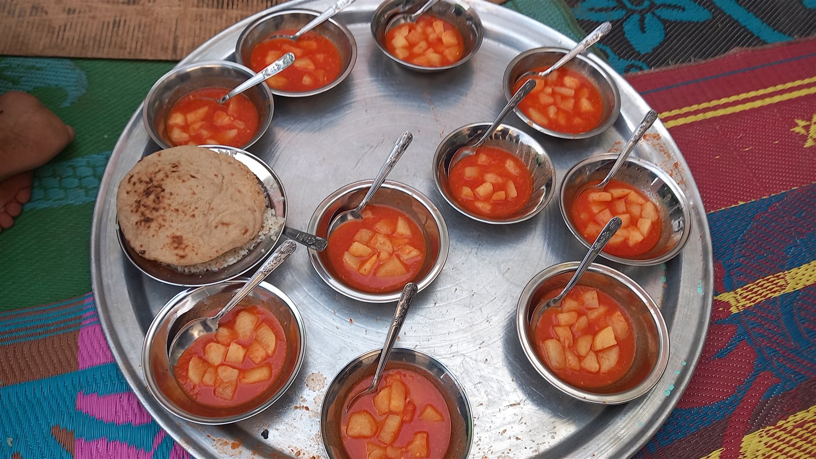 مائدة الأشراف المهدية بأسيوط- تصوير إيمان سمير