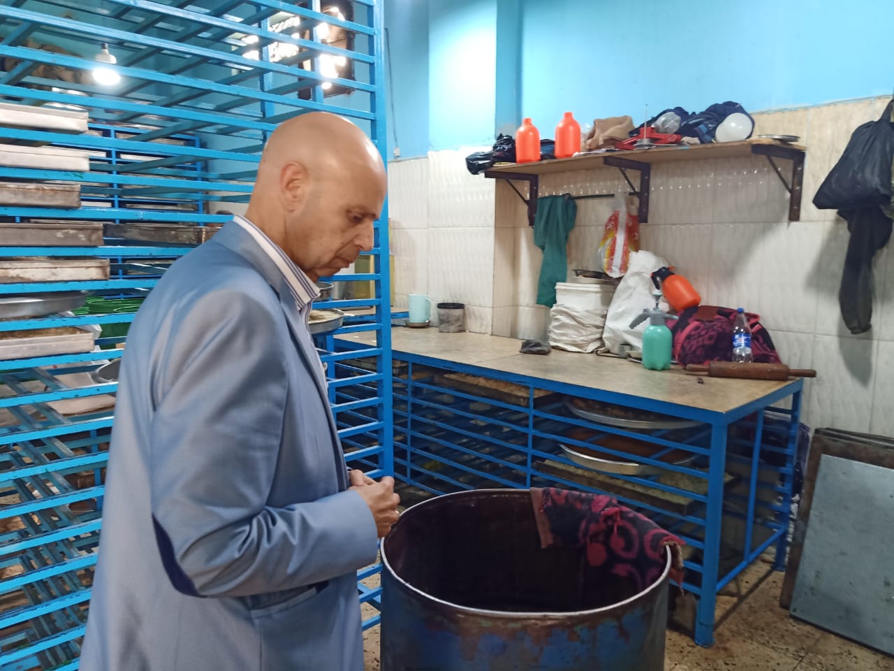 وكيل الوزارة خلال الحملة 02