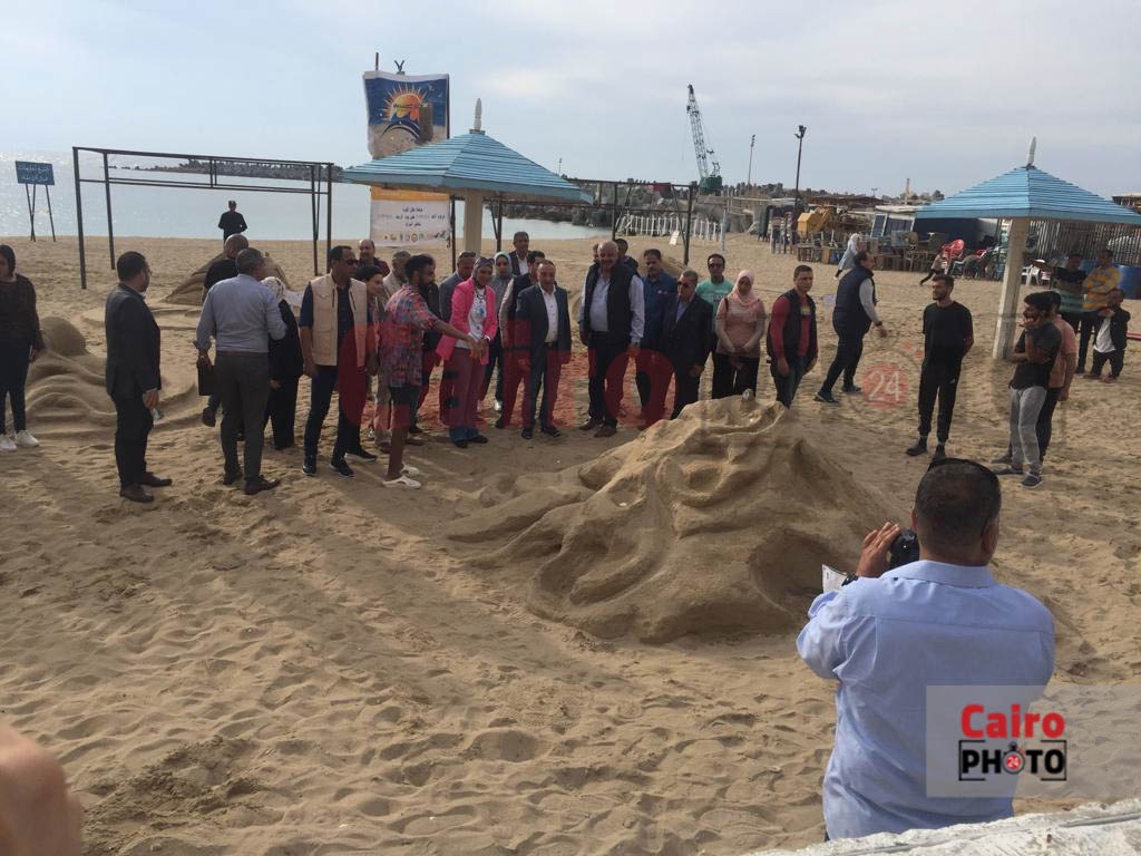 النحت على الرمال4