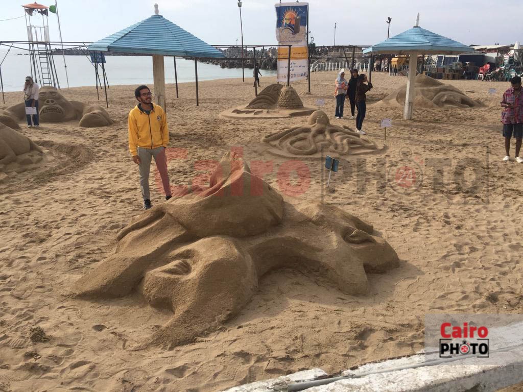 النحت على الرمال5
