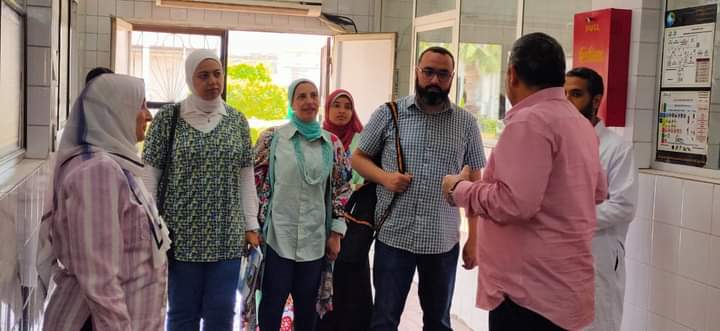 وفد ثقافة الإسكندرية يزور محطة التنقية الشرقية للصرف الصحي 