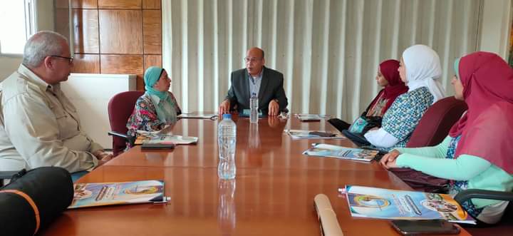 وفد ثقافة الإسكندرية يزور محطة التنقية الشرقية للصرف الصحي 