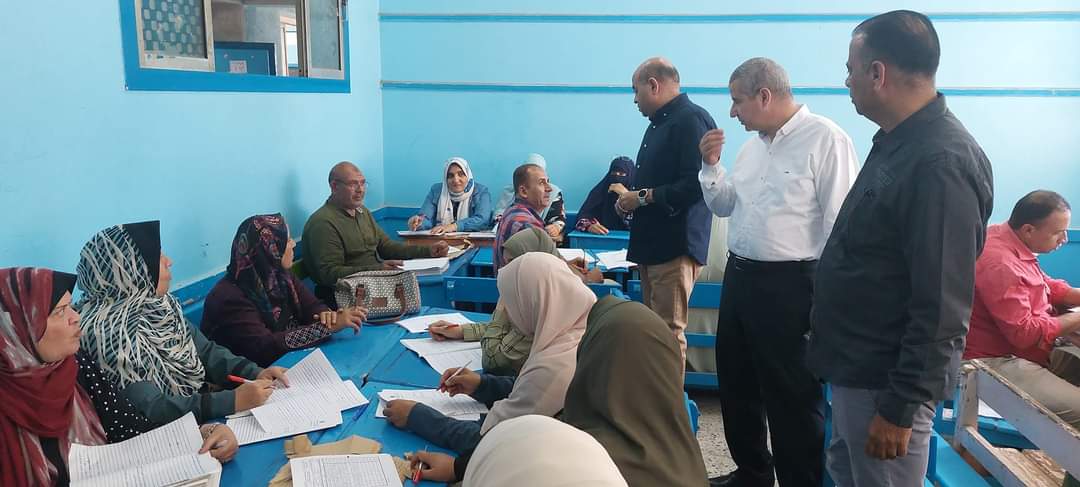 تصحيح أوراق إجابات امتحانات الشهادة الإعدادية4