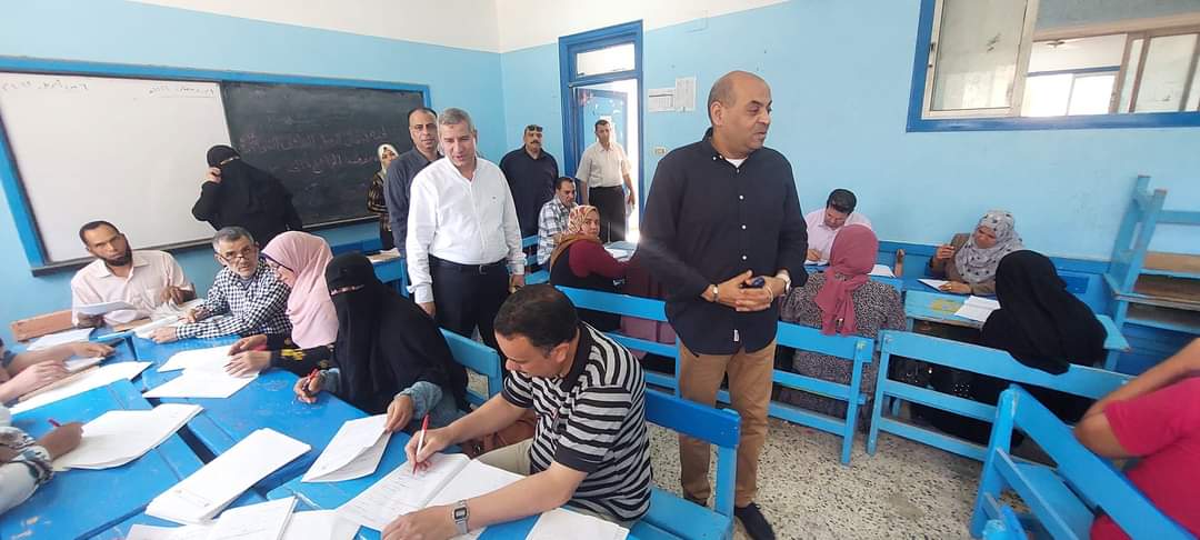 تصحيح أوراق إجابات امتحانات الشهادة الإعدادية1