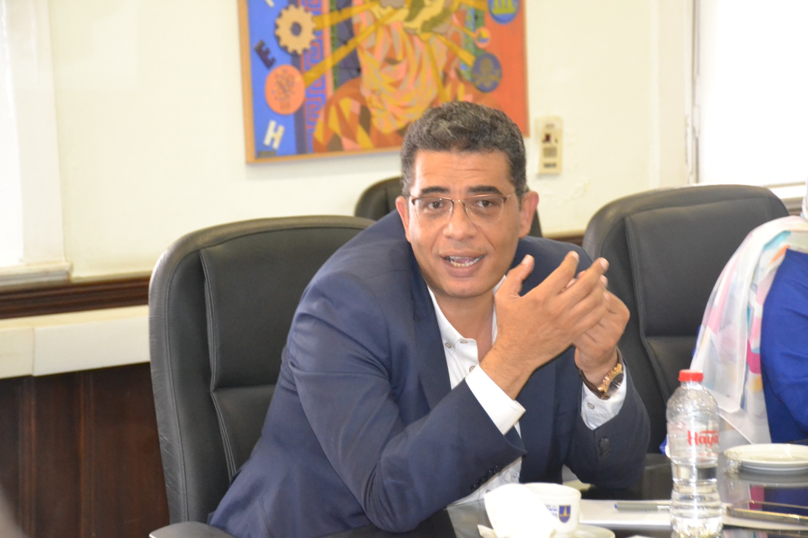 جامعة الإسكندرية تبحث إنشاء درجات علمية مشتركة مع الجامعات الروسية   