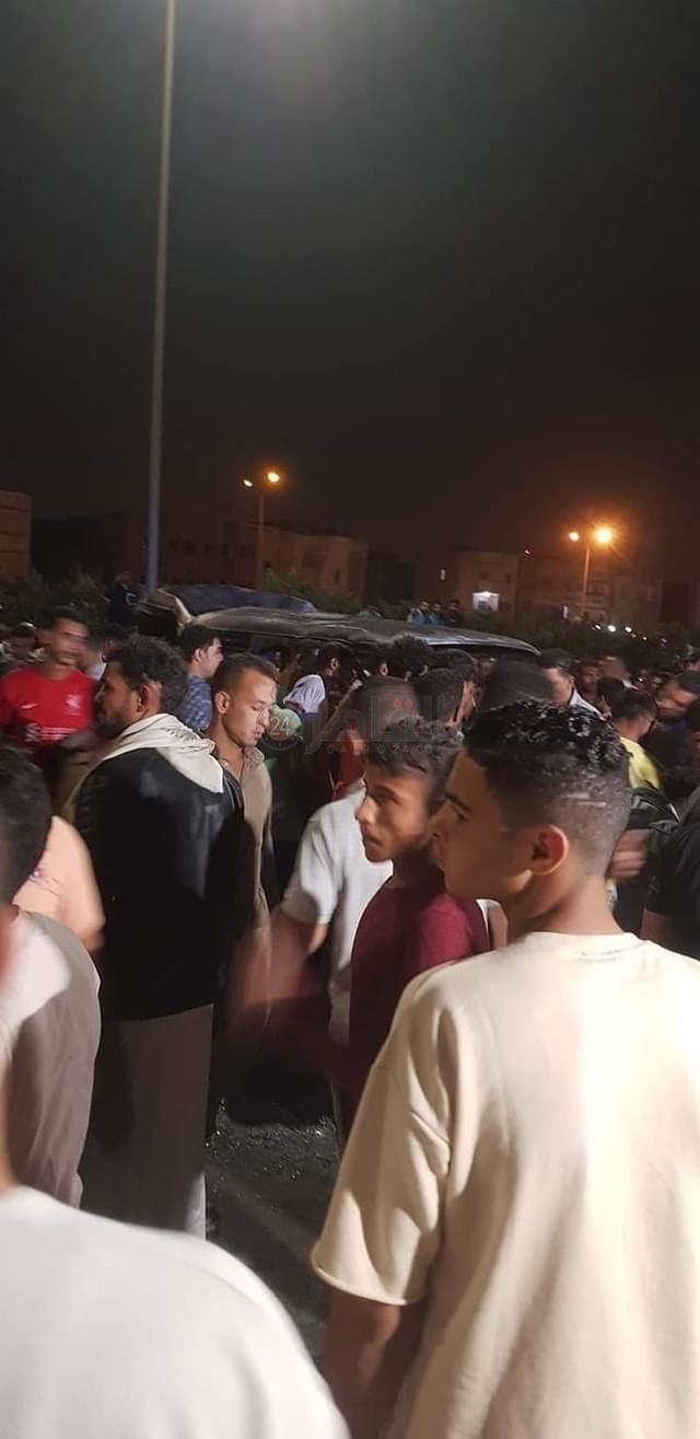 حادث طريق الواحات