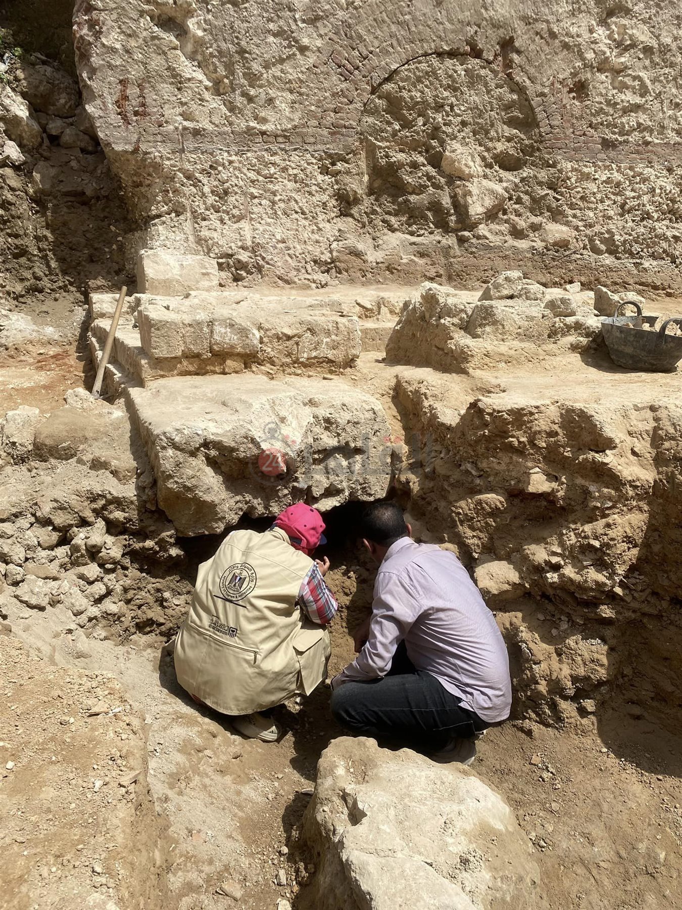 آثار الإسكندرية تبدأ الحفائر بـ أرض بطريركية الأقباط الارثوذكسية بشارع النبي دانيال 2