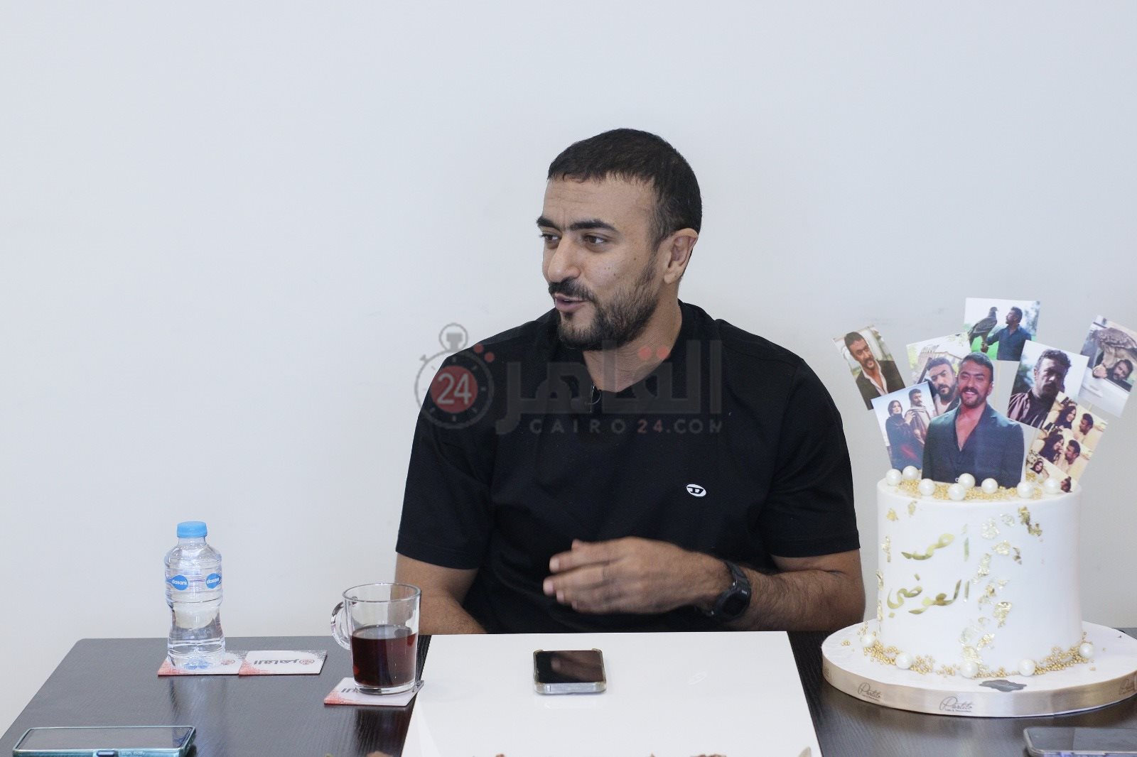 أحمد العوضي في ضيافة القاهرة 24 بعد نجاح مسلسله ضرب نار بـ رمضان 2023 (2)