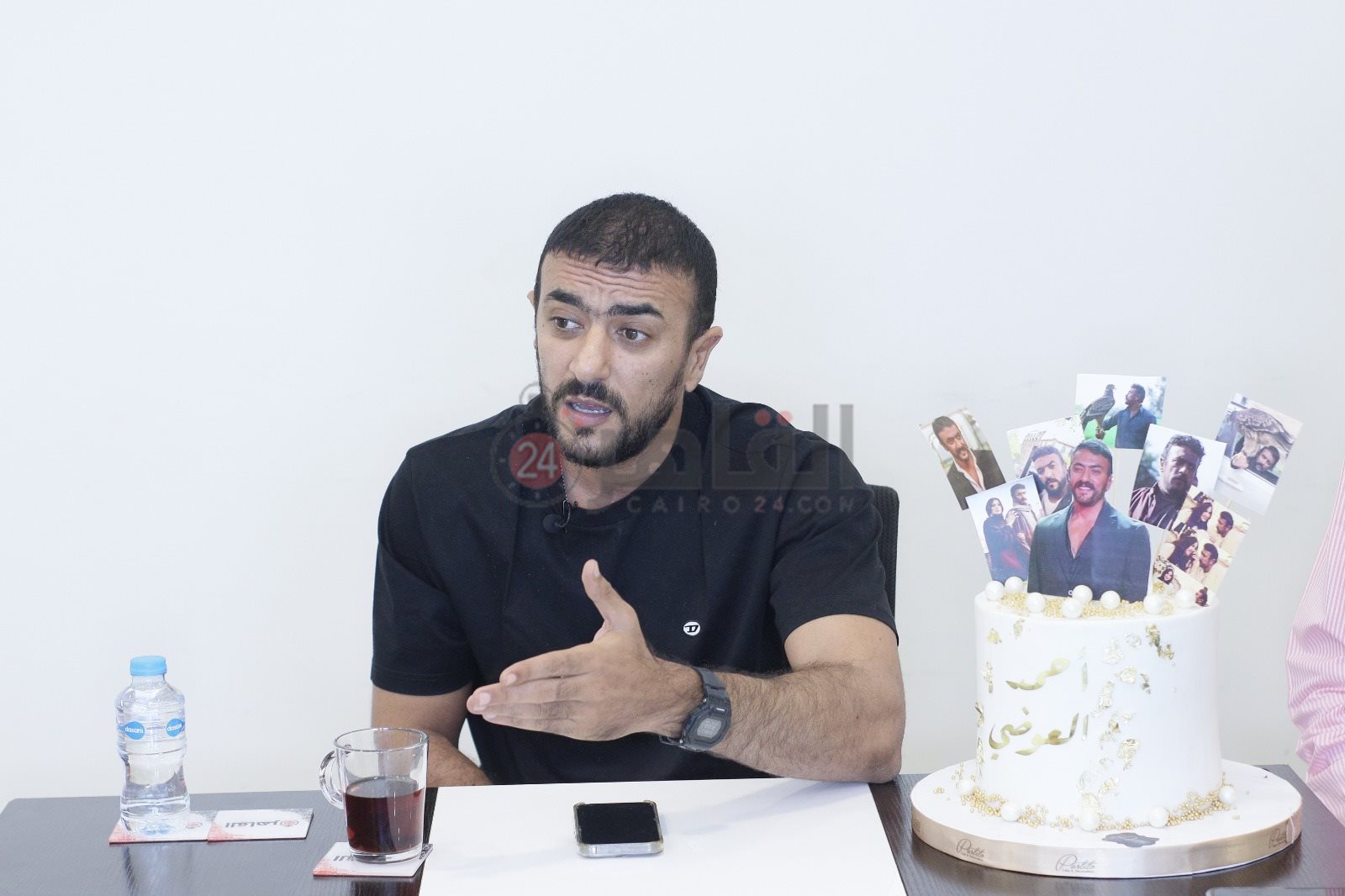 أحمد العوضي في ضيافة القاهرة 24 بعد نجاح مسلسله ضرب نار بـ رمضان 2023 (4)