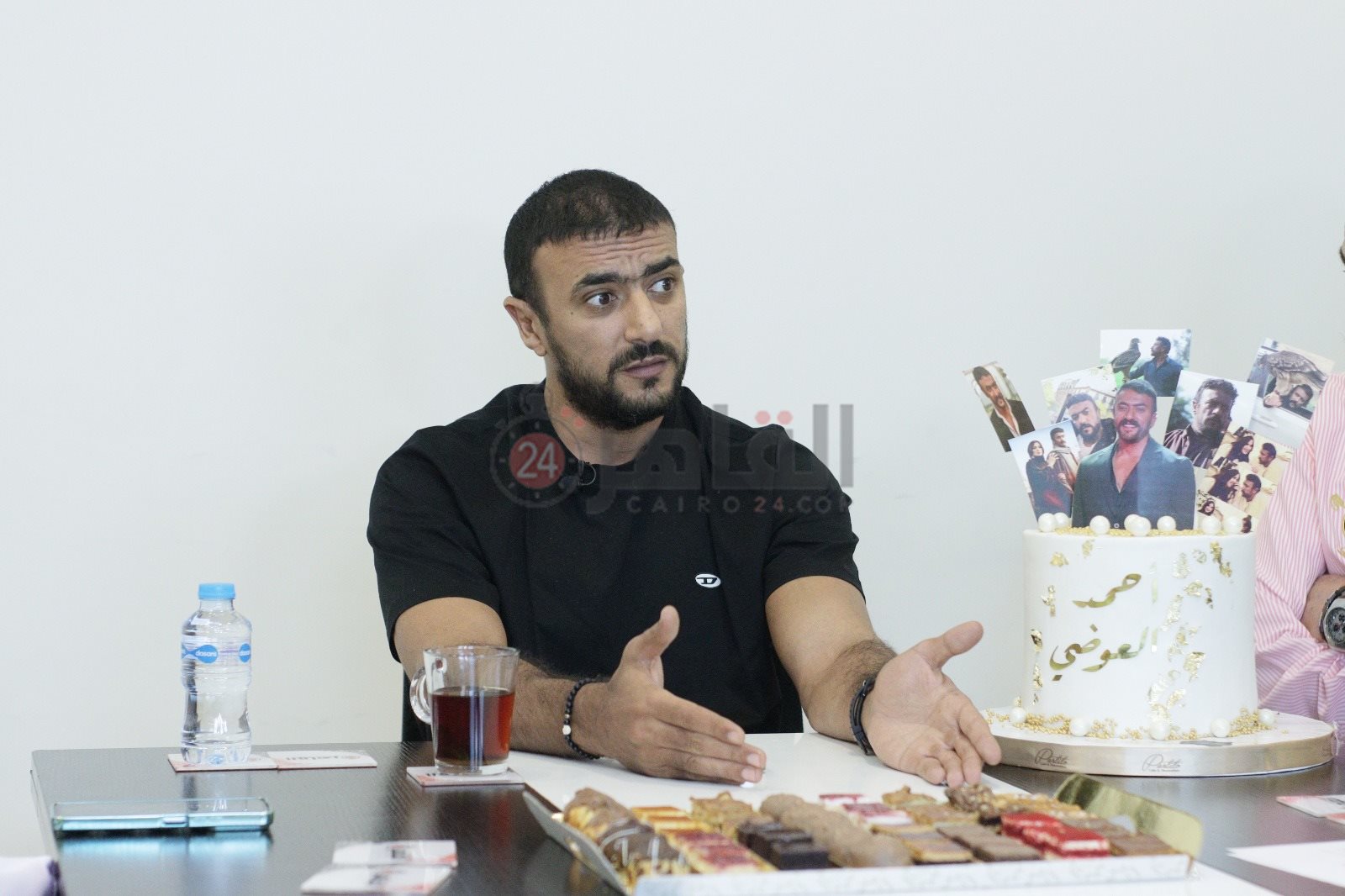 أحمد العوضي في ضيافة القاهرة 24 بعد نجاح مسلسله ضرب نار بـ رمضان 2023 (26)