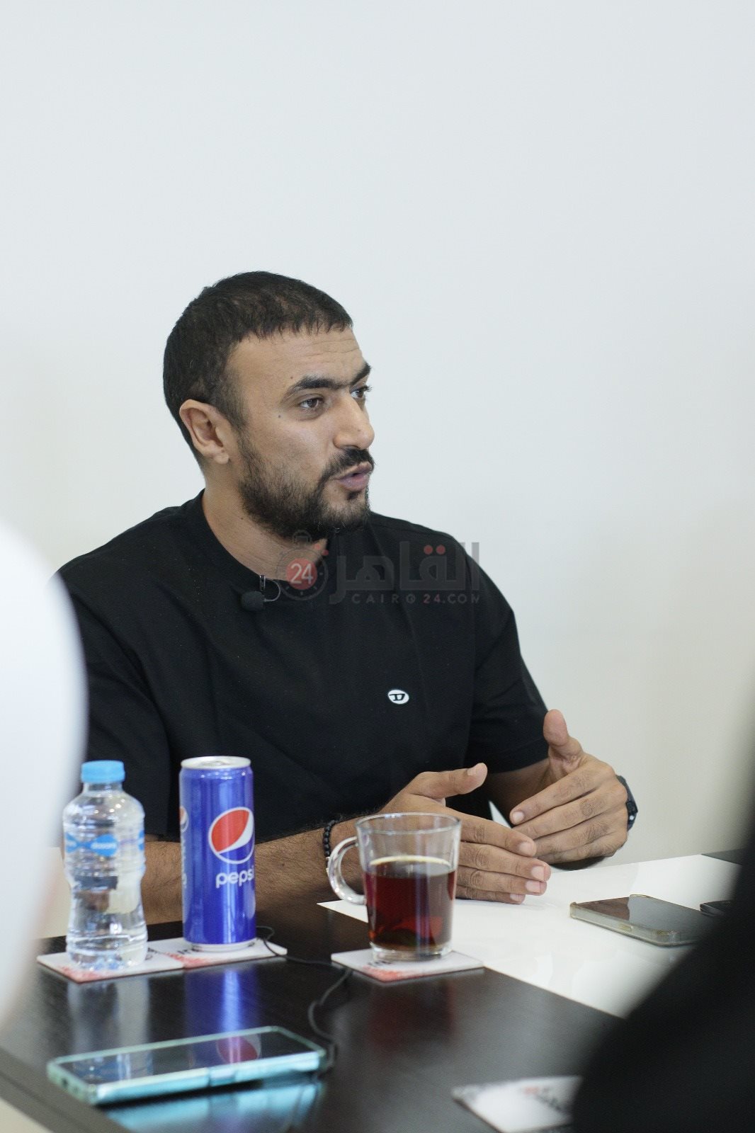 أحمد العوضي في ضيافة القاهرة 24 بعد نجاح مسلسله ضرب نار بـ رمضان 2023 (34)