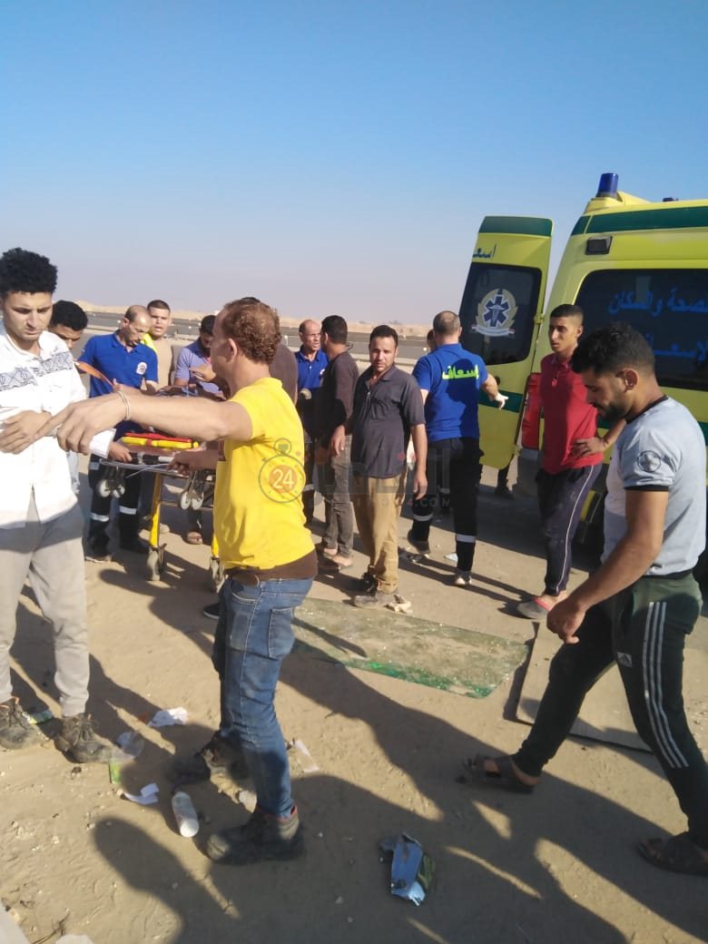 آثار الحادث