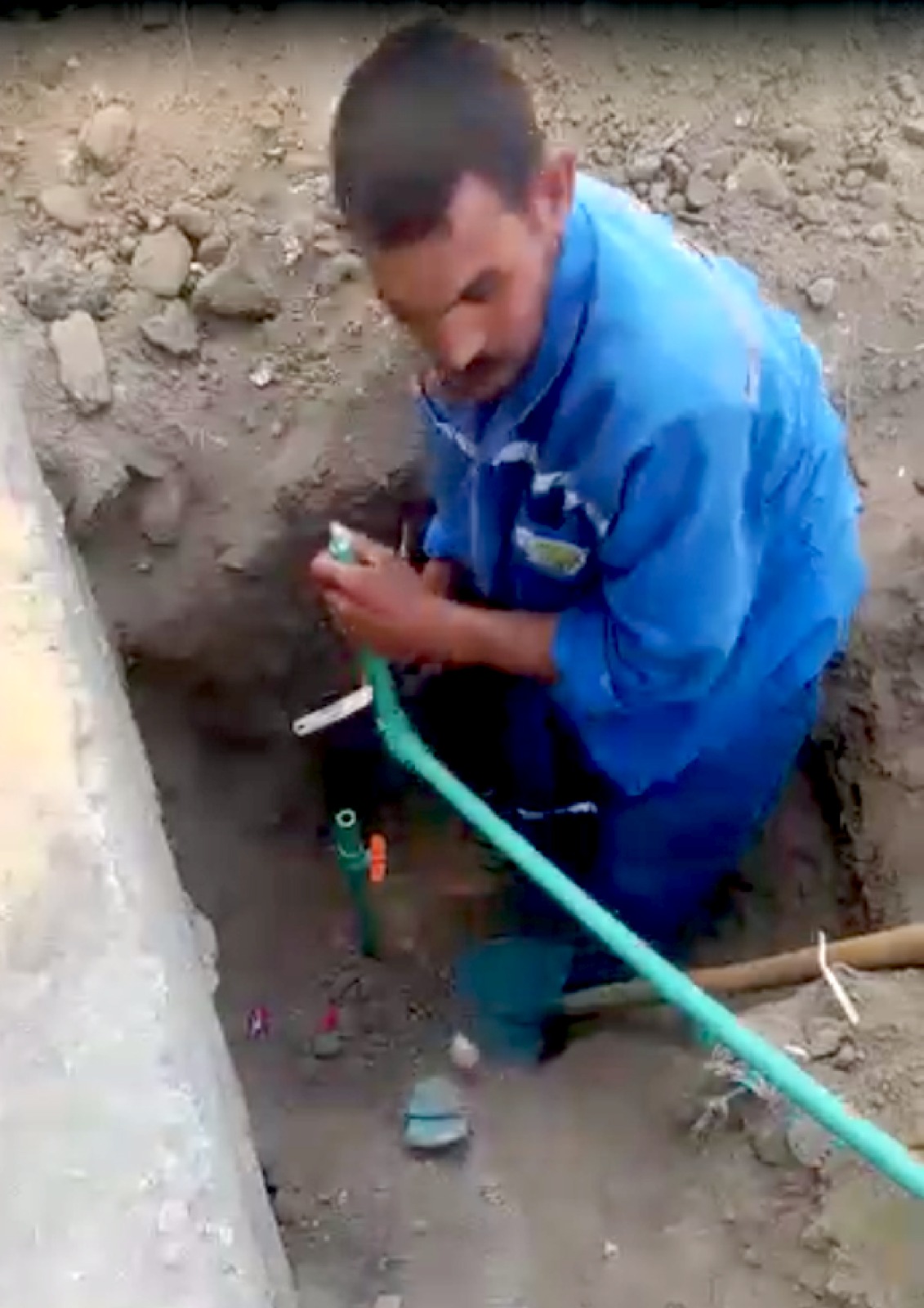 ضبط الوصلات المخالفة بالفيوم