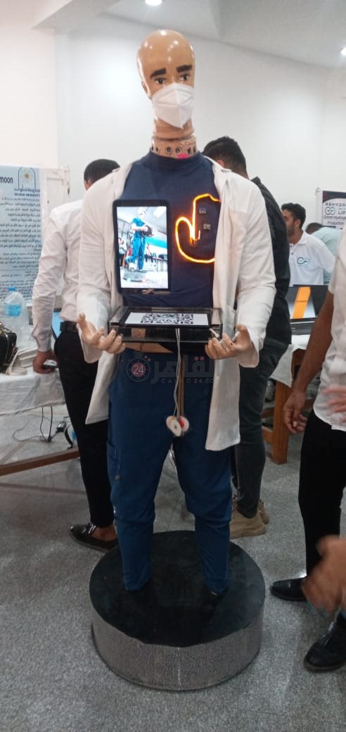 مشروعات طلاب هندسة حلوان خلاال الفعالية