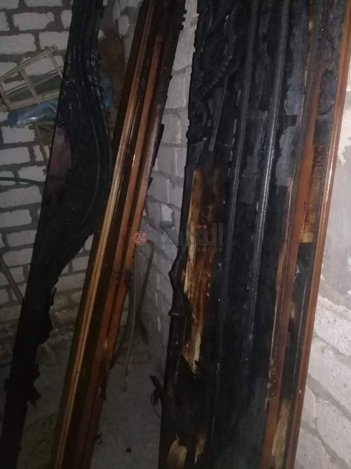  اندلاع حريق في منزل بالفيوم