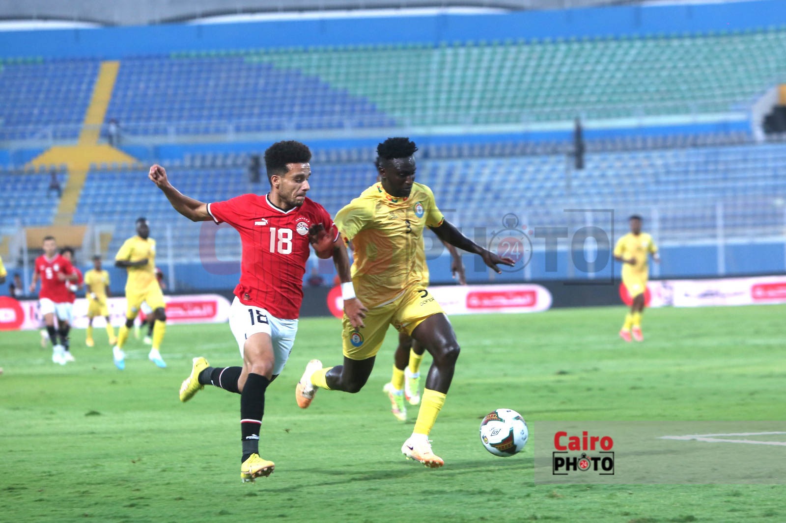 مباراة منتخب مصر وإثيوبيا (1)