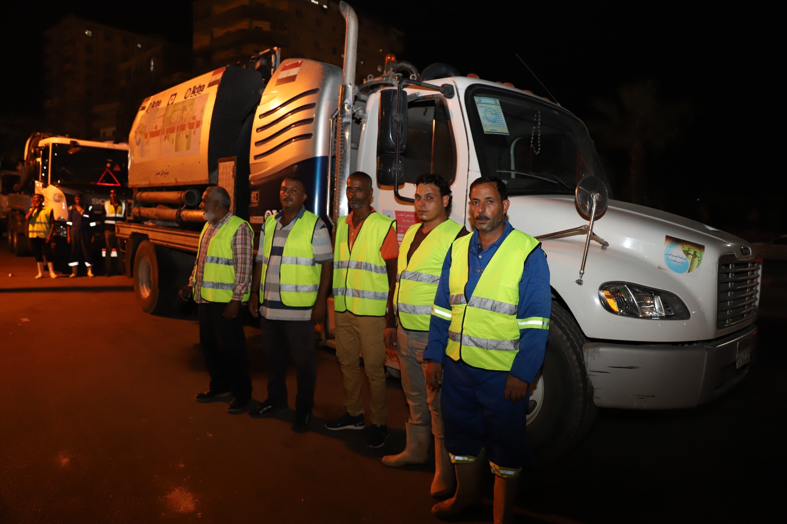 تطهير الشنايش والمطابق استعدادا للشتاء فى الإسكندرية 