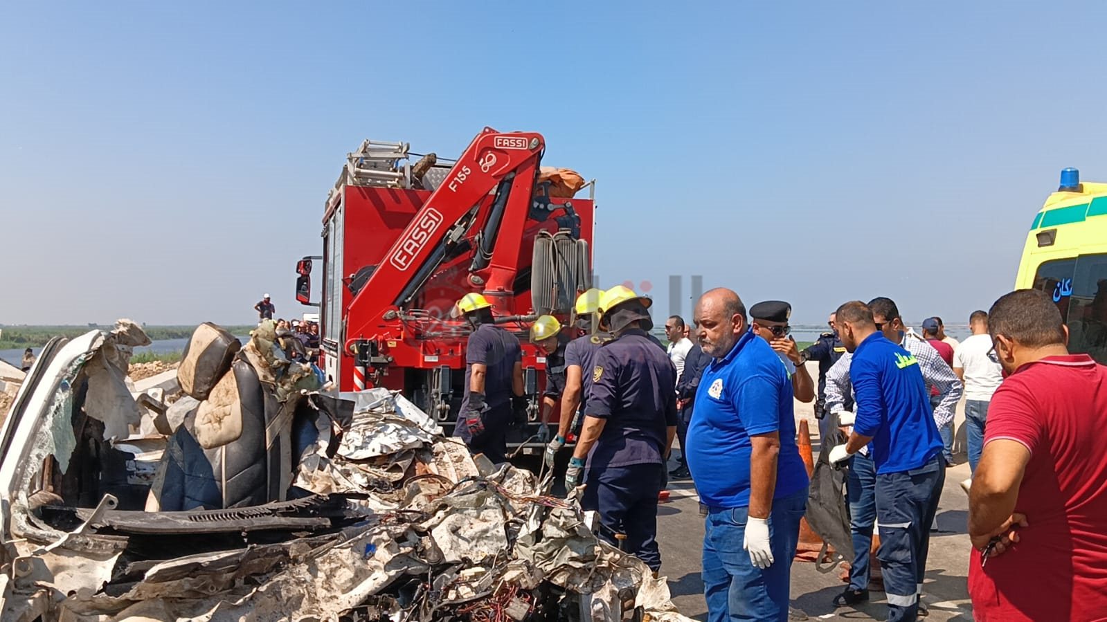 جانب من جهود رجال الحماية المدنية 2