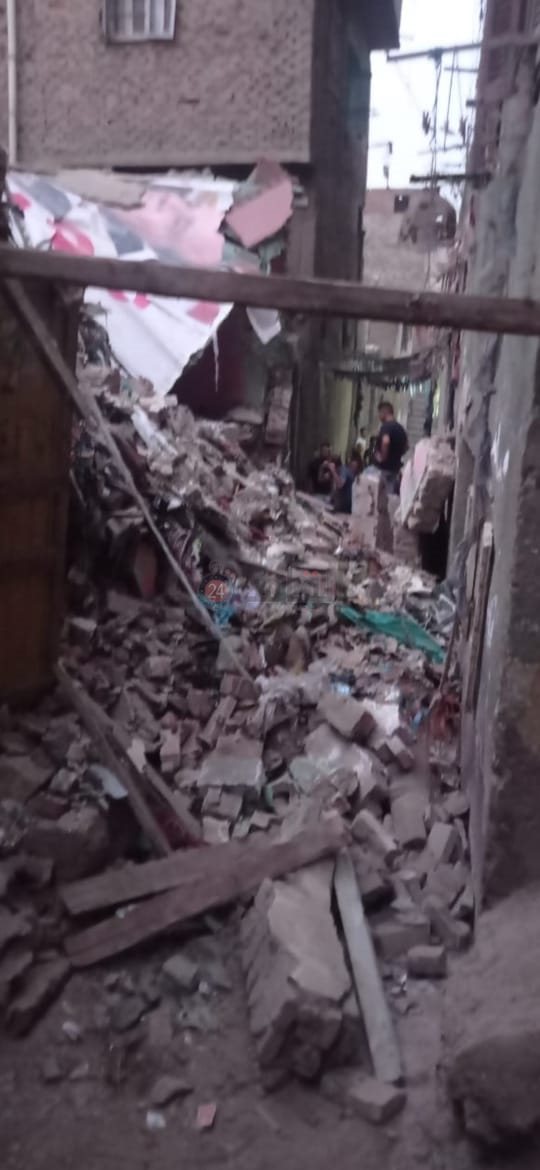 انهيار منزل الدويقة