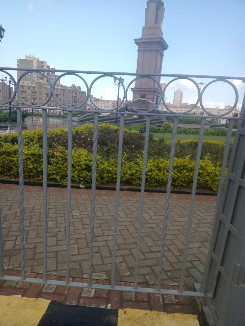 سقوط أمطار في الإسكندرية