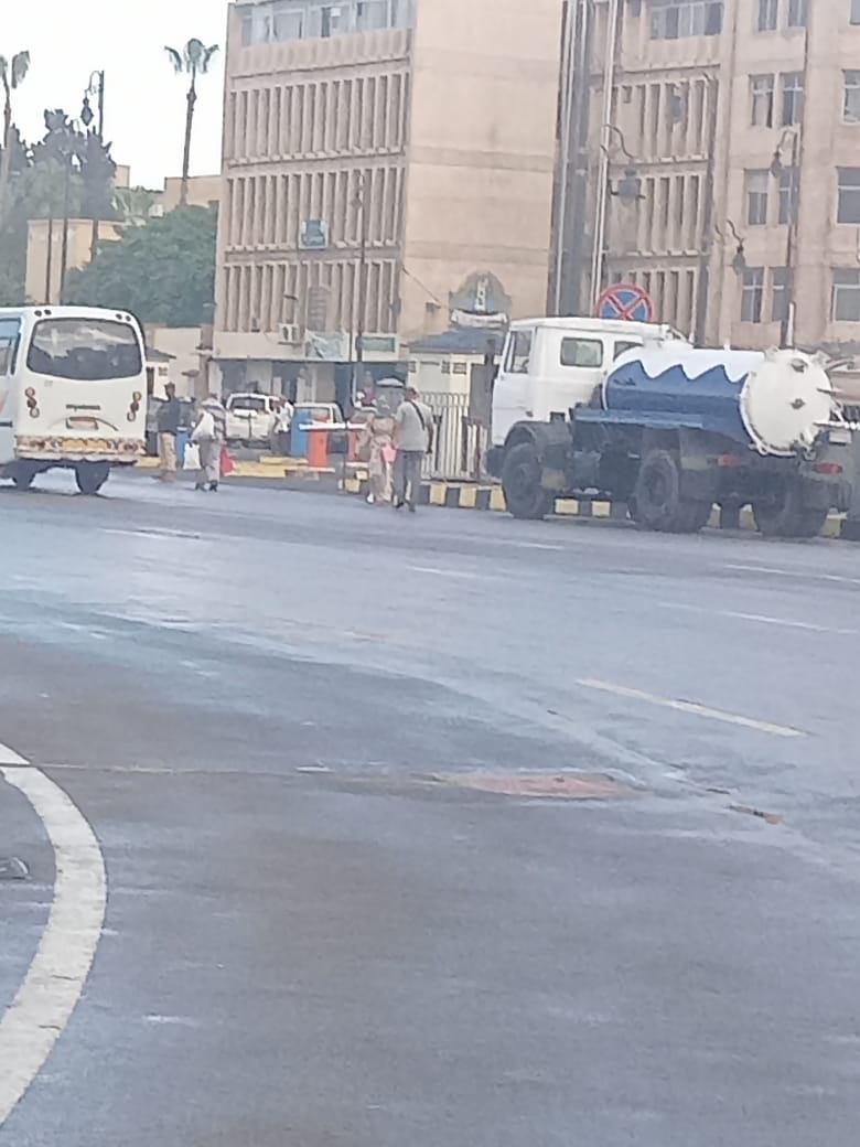 سقوط أمطار في الإسكندرية