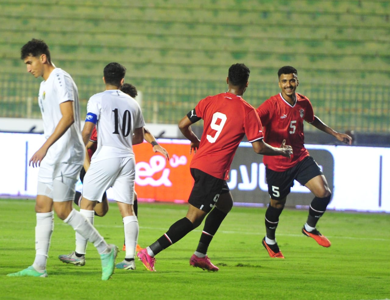 مباراة المنتخب الأولمبي والأردن الودية (13)