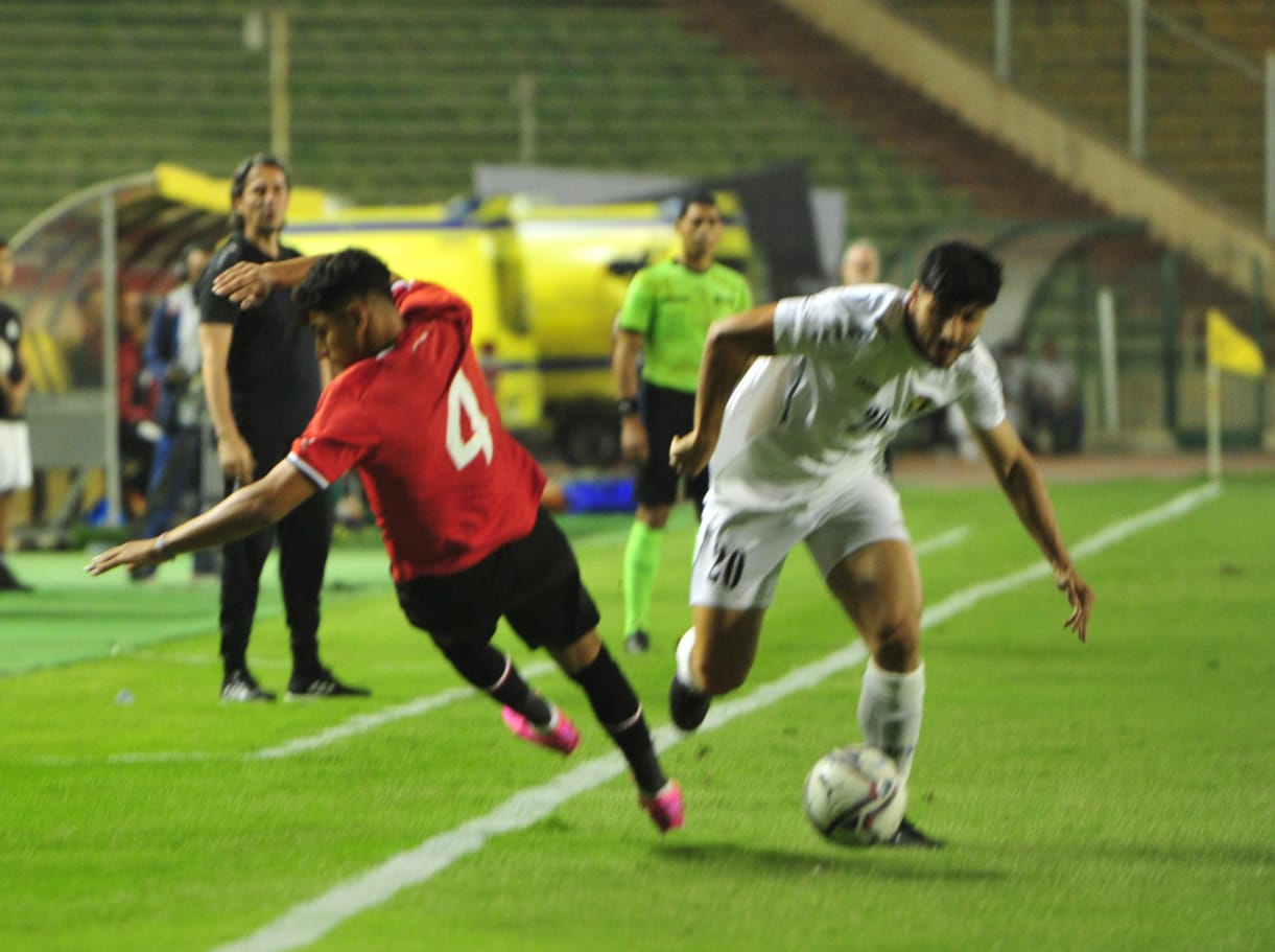 مباراة المنتخب الأولمبي والأردن الودية (15)