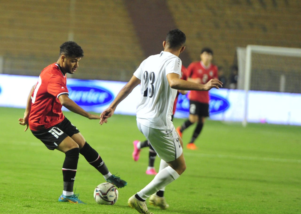 مباراة المنتخب الأولمبي والأردن الودية (18)