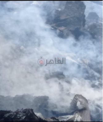 حريق مصنع المرج