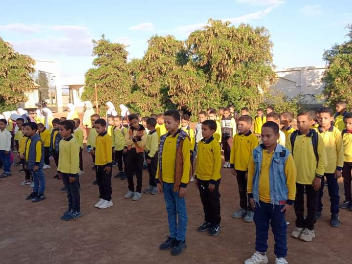 وقفات لطلاب المعاهد الأزهرية بالإسكندرية لدعم فلسطين