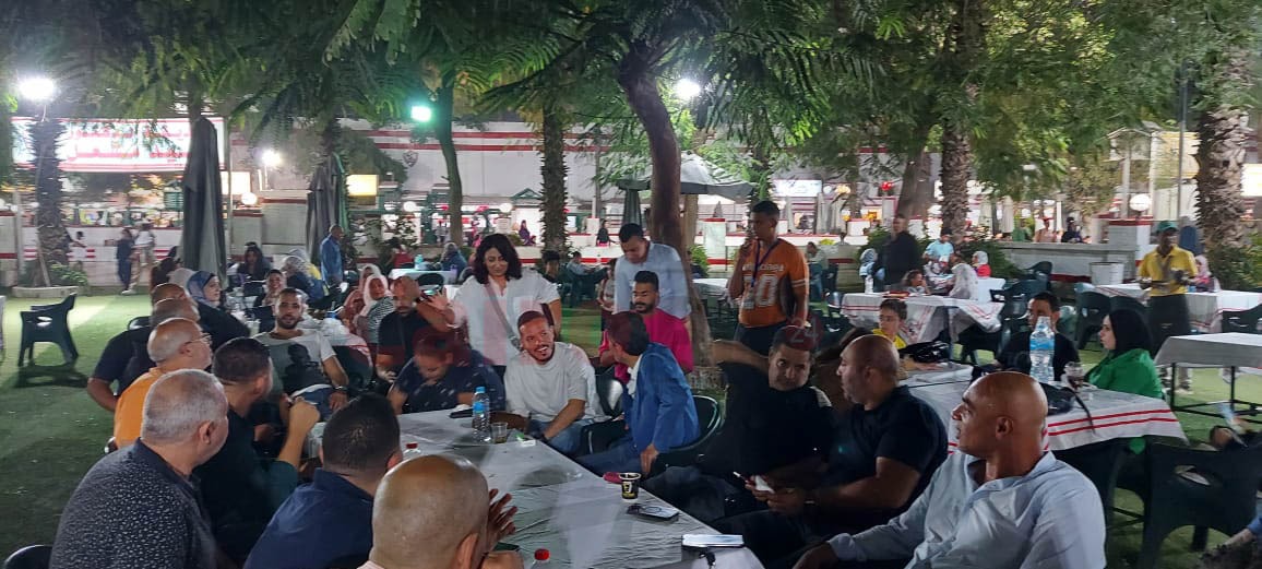 أول ظهور لـ هاني العتال بنادي الزمالك بعد الانتخابات (4)