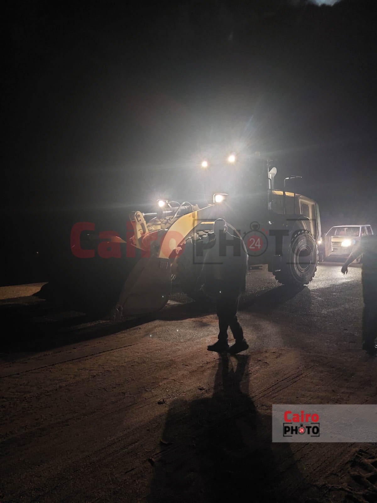 عودة فتح الطرق بمدينة سانت كاترين 