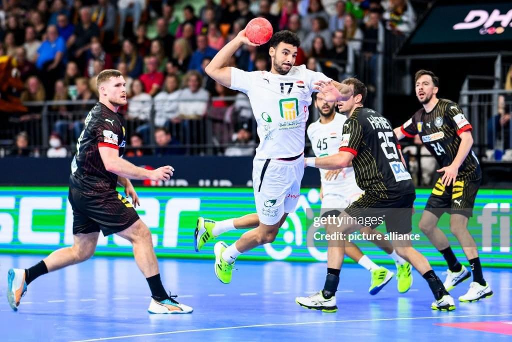 مباراة مصر وألمانيا في كرة اليد (1)