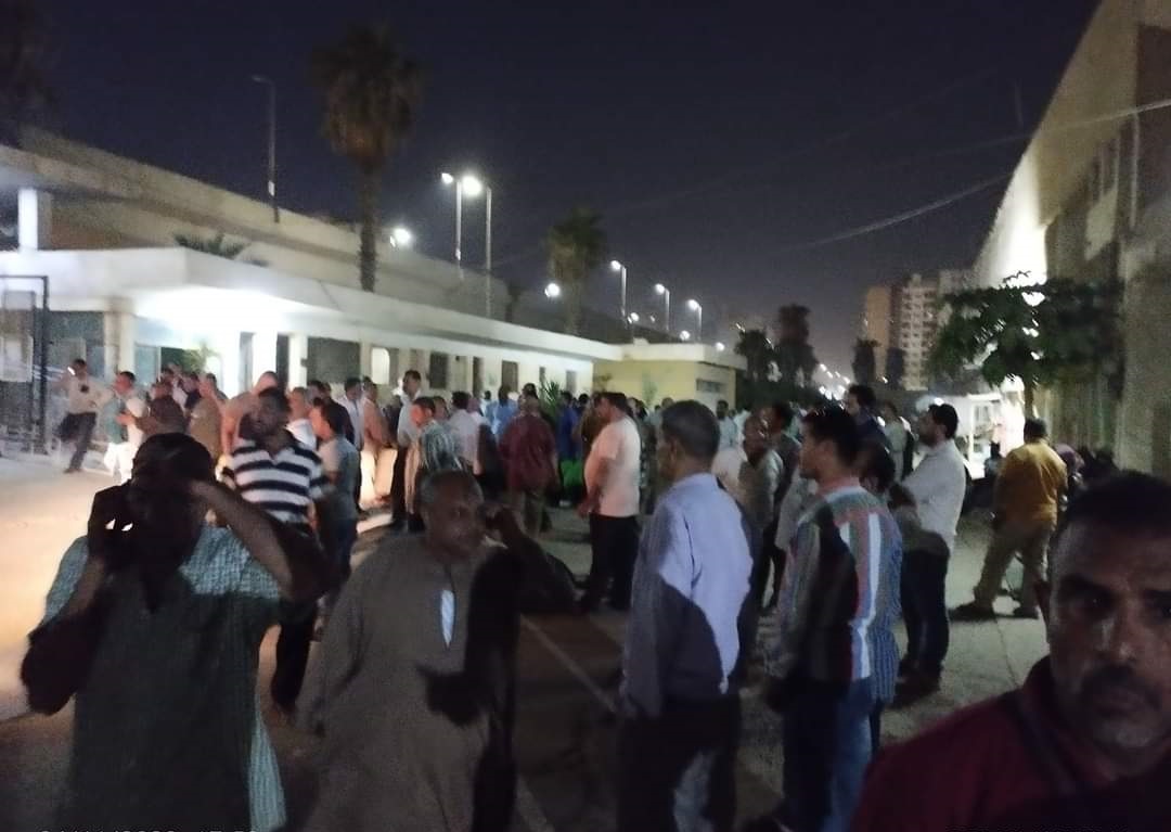 اعتصام عمال الشركة الشرقية للغزل والنسيج 03