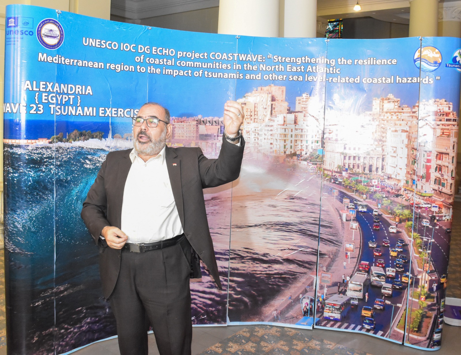 برنامج لطلاب مدارس الإسكندرية للحد من المخاطر الطبيعية 