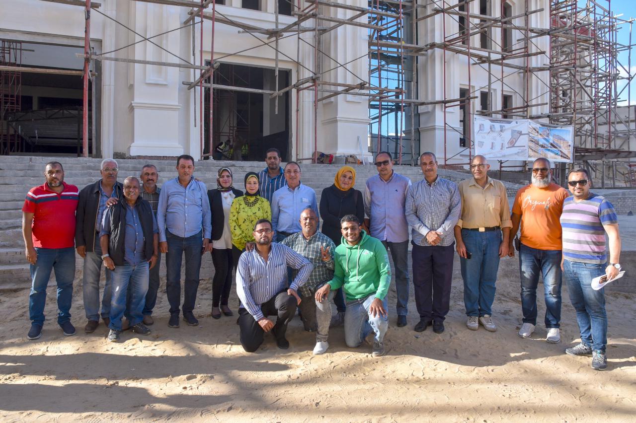 محافظ الإسكندرية يتفقد مشروع حلقة السمك 