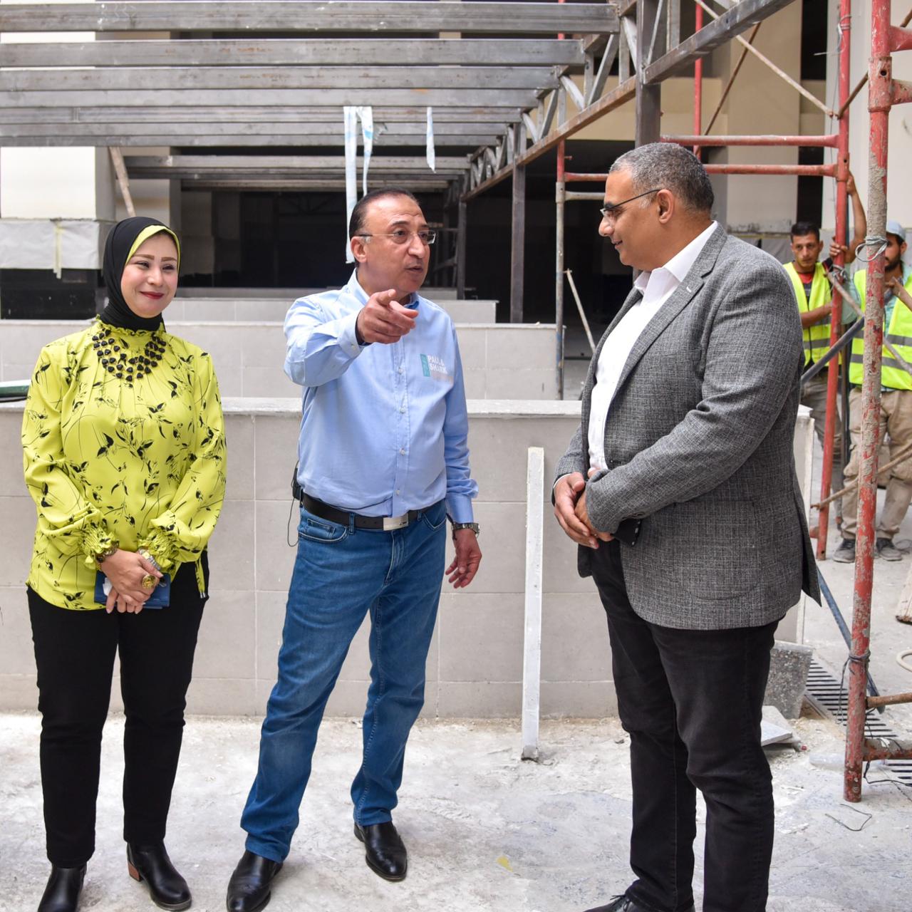 محافظ الإسكندرية يتفقد مشروع حلقة السمك 