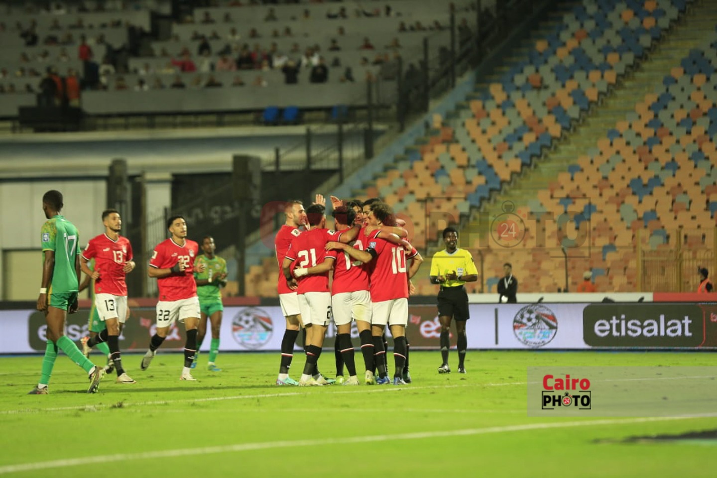 مباراة منتخب مصر وجيبوتي (2)