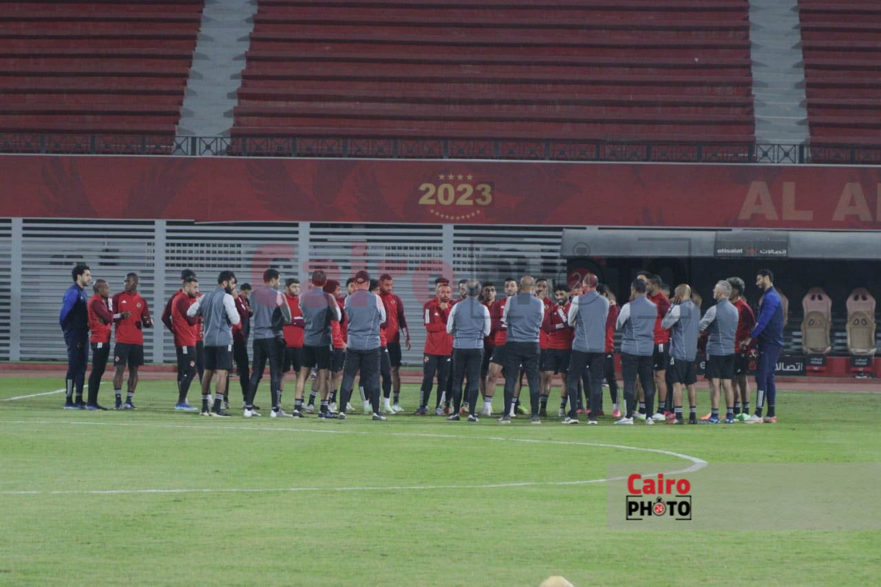 مران الأهلي الختامي قبل مواجهة ميدياما الغاني (6)