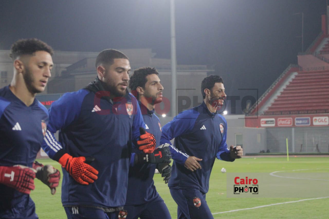 مران الأهلي الختامي قبل مواجهة ميدياما الغاني (10)