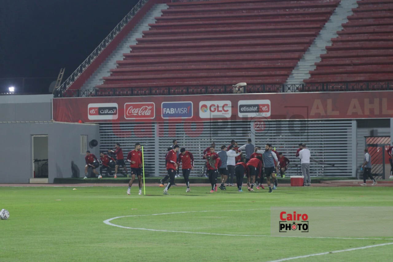 مران الأهلي الختامي قبل مواجهة ميدياما الغاني (13)