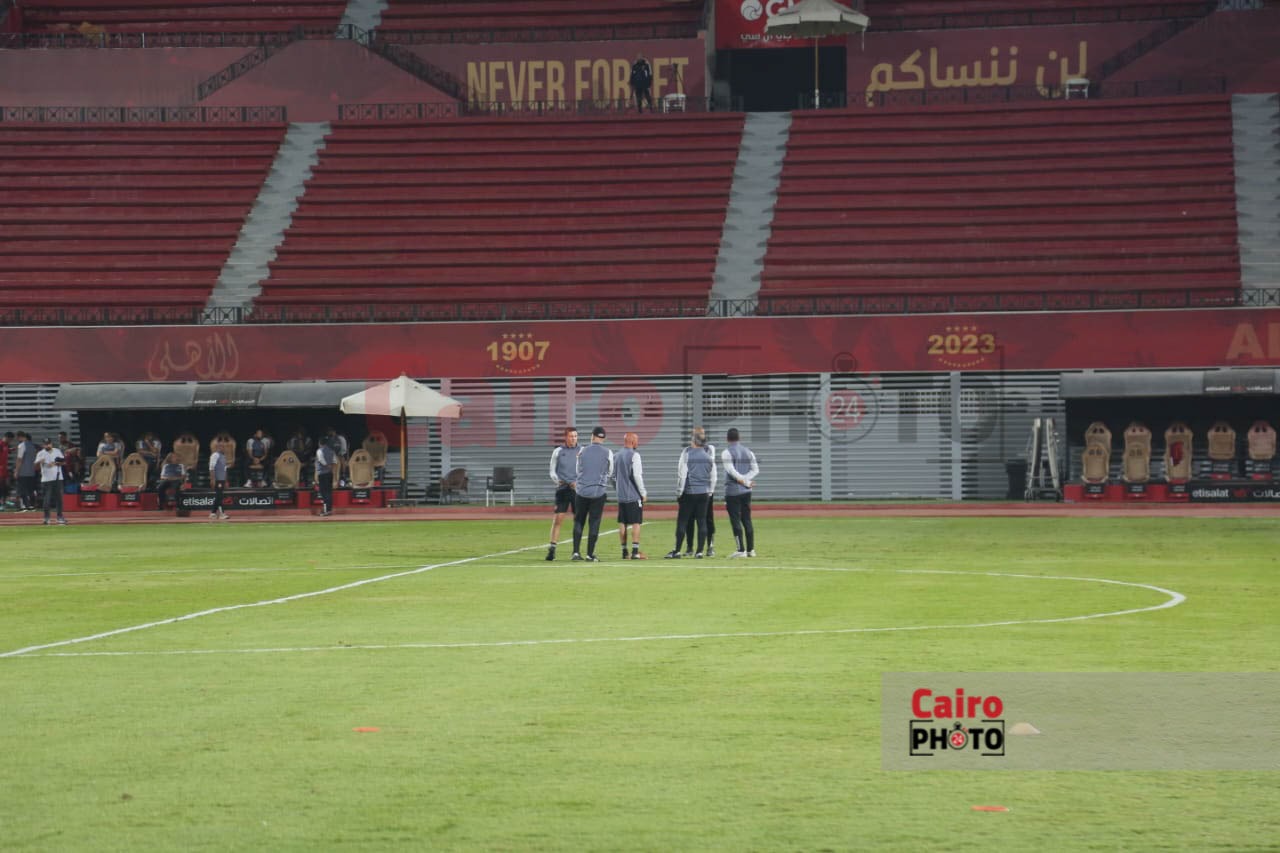 مران الأهلي الختامي قبل مواجهة ميدياما الغاني (16)