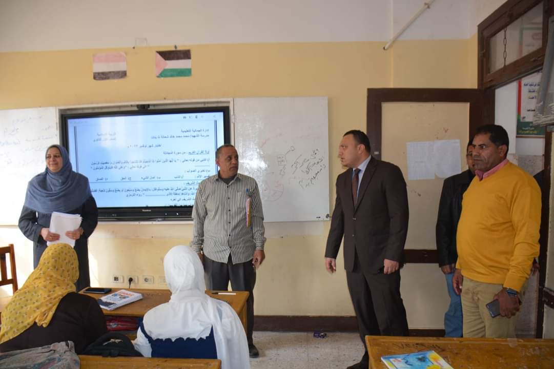 نائب محافظ الدقهلية يتفقد مقار لجان انتخابات الرئاسة