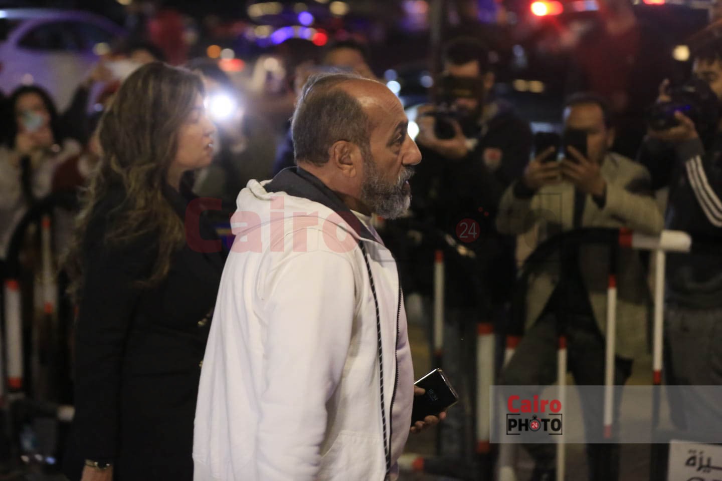 عزاء المنتجة ناهد فريد شوقي بمسجد الشرطة (1)