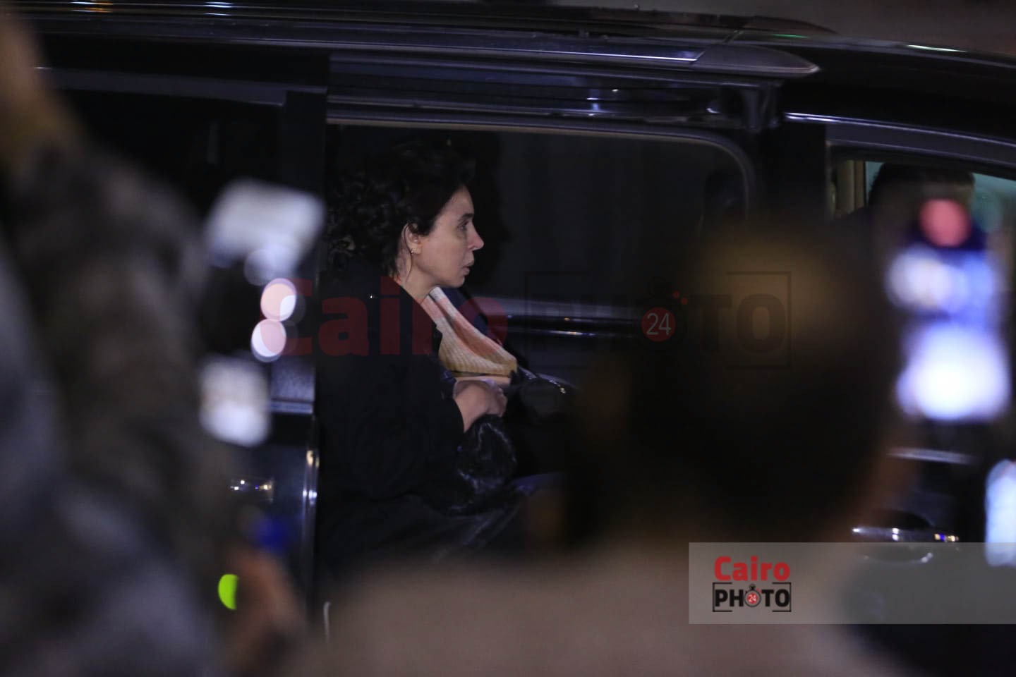 عزاء المنتجة ناهد فريد شوقي بمسجد الشرطة (6)