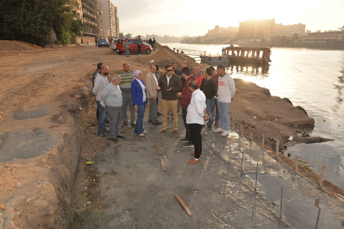محافظ الدقهلية يتفقد أعمال إنشاء الممشى السياحي الجديد