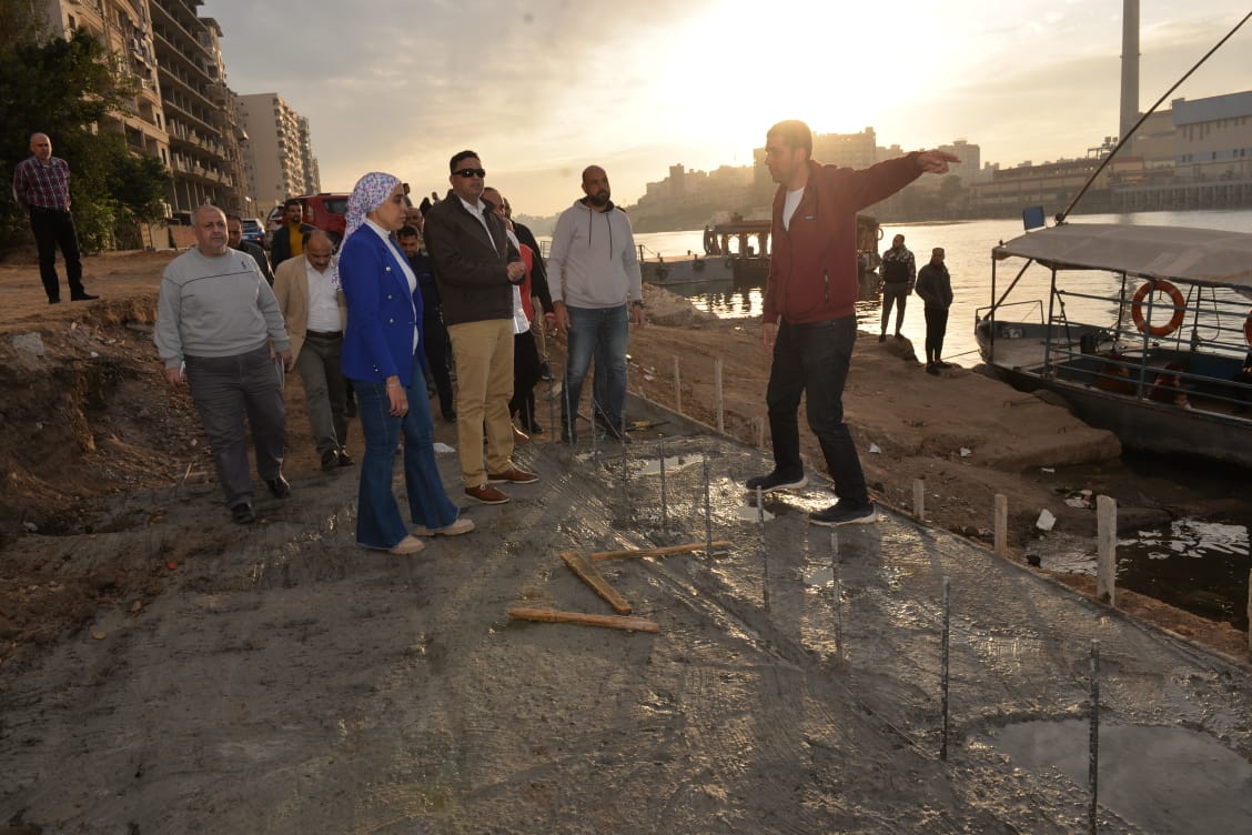 محافظ الدقهلية يتفقد أعمال إنشاء الممشى السياحي الجديد