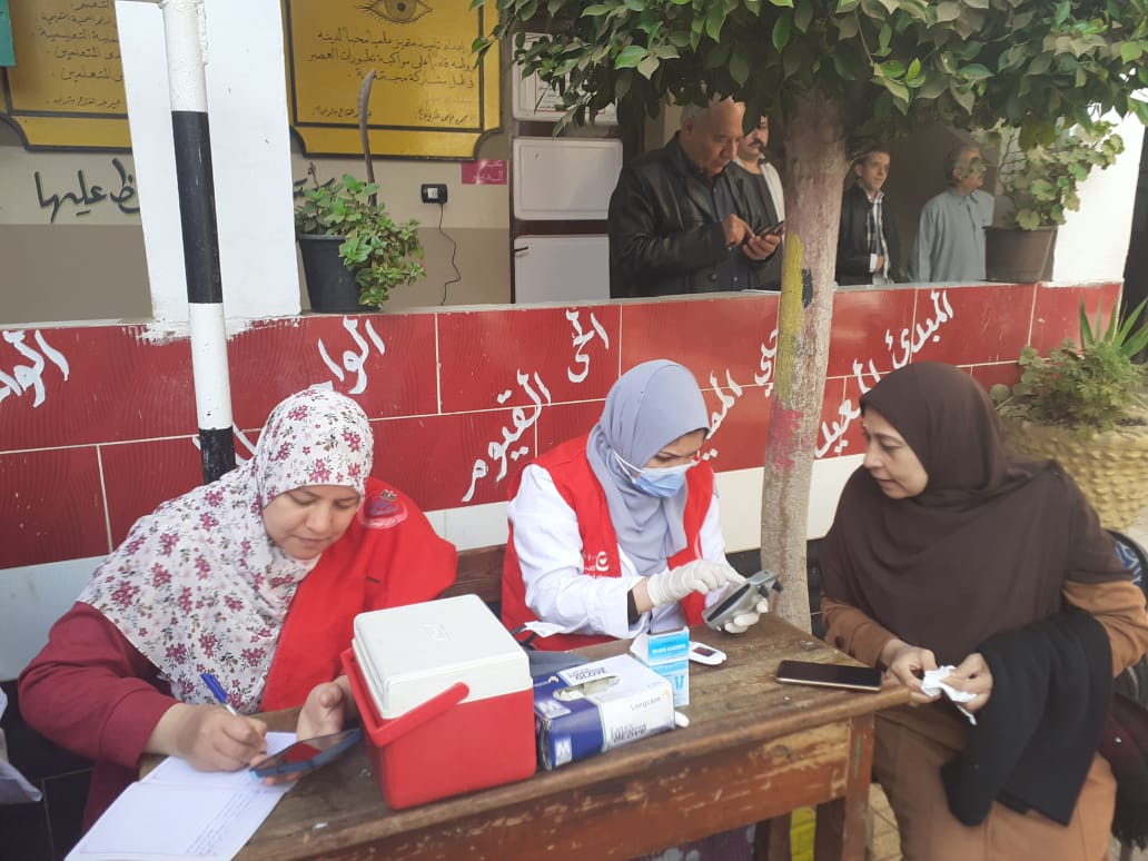 الفرق الطبية بلجان الانتخابات بالدقهلية