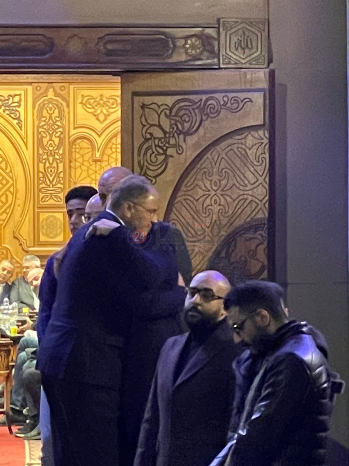 عزاء شقيق أحمد حلمي (3)