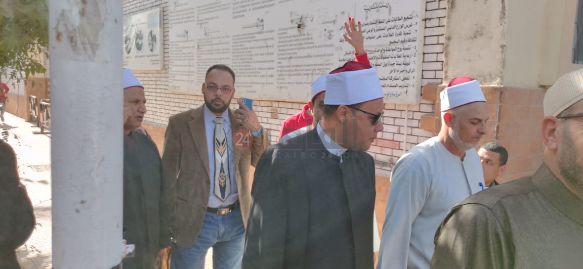 رجال الأزهر يدلون بأصواتهم في الانتخابات الرئاسية بالشرقية 02